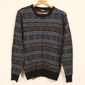 Men's Carbon Patterned Sweater